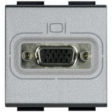 BTICINO LIVINGLIGHT ZÁSUVKA VGA 2MODULOVÝ TECH NT4282