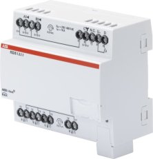 ABB KNX Řadový akční člen fan-coilu 2x0-10V 1x0-10V FCC/S 1.3.1.1