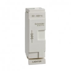 Schneider LAD4T3R D40A až D65A obousměrně omez.dioda 251V až 440V AC/DC