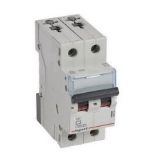 TX3 JISTIČ, 2 PÓLOVÝ, CHAR. C, 3A 6000A LEGRAND 403522
