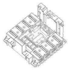 Legrand 422589 DPX3 1600 BÁZE VÝS.VER 4P ZP