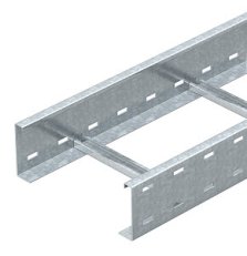 OBO WKLG 1140 FS Kabelový žebřík, děrovaná bočnice 110x400x6000 Ocel