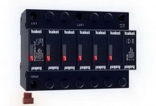Svodič impulzních proudů a rázového přepětí HAKEL HLSA7-720/2+1 S IT SPD typ 1+2
