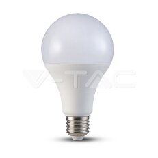 LED žárovka V-TAC 18W E27 A80 Plastic 3000K, VT-298