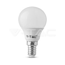 LED žárovka V-TAC 4.5W E14 P45 Plastic 3000K VT-225