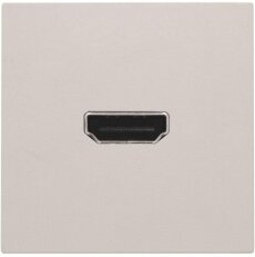 Zásuvka HDMI-HDMI-LIGHT GREY NIKO 102-69417