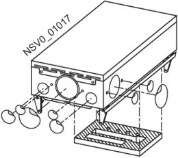 BD2-AK3X-IP55 Sada pro zvýšení krytí IP5 SIEMENS BVP:611062