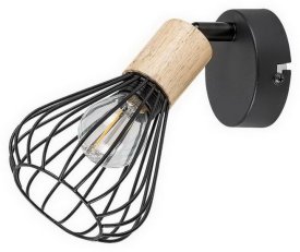Farfalle E14 1XMAX 25W IP20 černá/buk RABALUX 3147