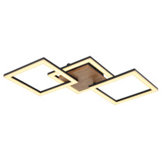 Stropní svítidlo KERRY černá LED 30W 230V, 2200lm, 3000K GLOBO 67280-30