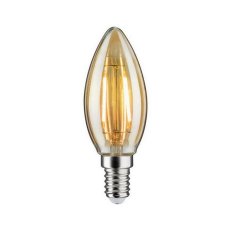LED svíčka 2,6 W E14 zlatá zlaté světlo PAULMANN 28704