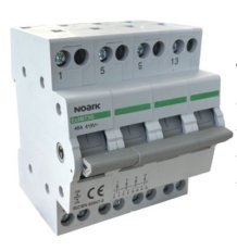 Skupinový přepínač NOARK 113929 EX9BT3G 16A EU (I-0-II), 4CO, 16A