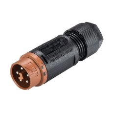 vidlice na kabel RST mini, 5-pól, hnědá/černá WIELAND 46.052.4550.4