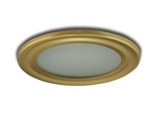 Nábytkové svítidlo NP vystouplý hal. zlato broušené PANLUX NPV-G420/ZB