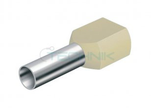 DD 10-14 sl.kost Dutinka dvojitá,průřez 2x10mm2/délka 14mm,dle DIN46228,sl.kost