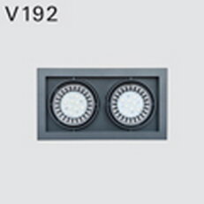 Vestavné svítidlo DEOS V192sCCI.208/S3 LED COB 4000K, reflektor