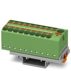 PTFIX 10/18X4-NS35 GN Blok rozvodek 3273644