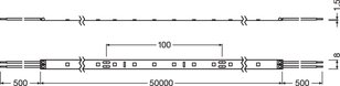 LED pásek LEDVANCE LED STRIP VALUE-1400 50 meter reel -1400/840/50