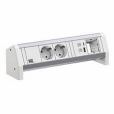 DESK 2xCEE7/3 1xUSB A/C 22W