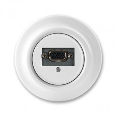 ABB Decento Zásuvka komunikační VGA bílá 5014K-C00426