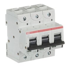 S803C-K10 jistič 3P char. K 10A s klecovou svorkou Icu 25kA ABB 2CCS883001R0427