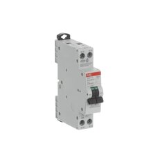 S2011C-B16 1P+1P fázový jistič 1mod 16A char. B 6kA ABB 2CDS251281R0165