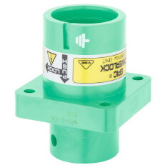 Vestavné pouzdro EPIC POWERLOCK A6 C PE/GN QP M12 (1) LAPP 44420226