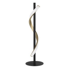 Stolní svítidlo CONAPRATO LED-CCT 8,8W IP20 černá/matná mosaz EGLO 902137