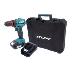 Aku vrtačka 2v1 bezuhlíková 18 V, 45 Nm + baterie 2.0 Ah + nabíječka 2.4 A + box