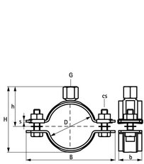 Sprinklerová objímka HD500 BUP 1/2'' WALRAVEN 4503023