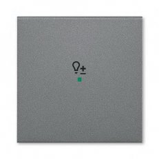 ABB Levit M Kryt 1násobný symbol stmívání ocelová 6220H-A01004 69