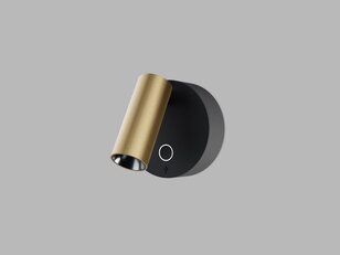 Nástěnné svítidlo ELFY USB, BG 3,5W 2700K černá/zlatá LED2 45804237