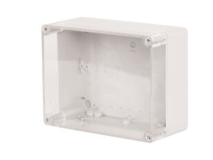 Krabice SolidBOX 68171 IP65 220x170x107mm průhledné víko hladké boky FAMATEL