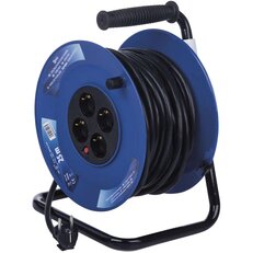 Prodlužovací kabel na bubnu 4 zásuvky 25M 2,5MM PVC SCHUKO Emos P09225M