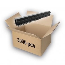 Příchytka kabelu/černá (multipack 3000ks