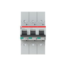 S803S-D50-R jistič 3P char. D 50A pro kabelové oko 50kA ABB 2CCS863002R0501