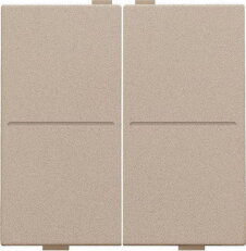 BUS/RF kolébka 2x1/2-CHAMPAGNE COATED NIKO 157-00007