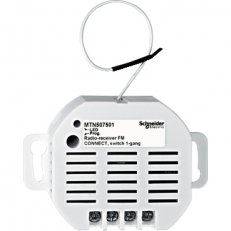 Merten Radiový (RF) přijímač CONNECT zapuštěný jednonásobný spínač 10A MTN507501