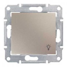 Sedna Ovládač tlačítkový ''světlo'', řazení 1/0, Titan SCHNEIDER SDN0900168