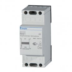 Zvonkový transformátor RK81S 8V/1A m. Schalter RK 81 S, 1 A, 8 V DOEPKE 09980030