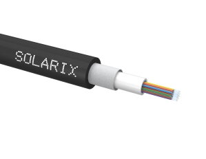 Univerzální kabel CLT 24vl 50/125 LSOH Eca OM3 černý SOLARIX 70294243