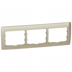 GALEA RÁMEČEK 3-NÁSOBNÝ HORIZONTÁLNÍ TITAN LEGRAND 771403