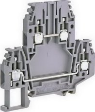 Dvoupatrová řadová svorka ESC2-DBC.2, 630V, 2,5mm2, šedá ETI 003903053