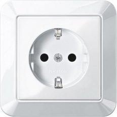 Schneider MEG2300-1019 Schuko zásuvka s rámečkem, polar white