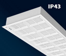 Vestavné zářivkové svítidlo MULTIBALOT/3-SPORT-LED-3550-4K, IP43, 3h 051461 3H