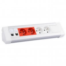 Legrand 054620 ST.BLOK 2X2P+T,2XNEZ,2XRJ45,C6