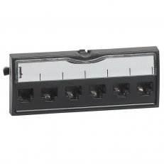 33555 LCS-BLOK 6XRJ45 FTP CAT5E