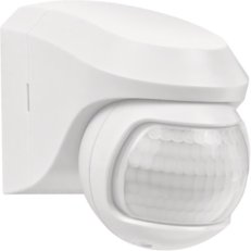Detektor pohybu pro venkovní použití 30V AC, 140°, 12m, white NIKO 351-03140