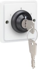 Hydro BÍLÉ - klíčový spínač 16 A (bez krabice) NIKO 701-38800