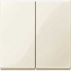 Merten Kryt spínače dvojitý, System M, White Cream SCHNEIDER MTN432544