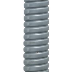 Ochranná hadice ocelová, pozinkovaná, povrch PVC, šedá, 14mm AGRO 2010.111.010